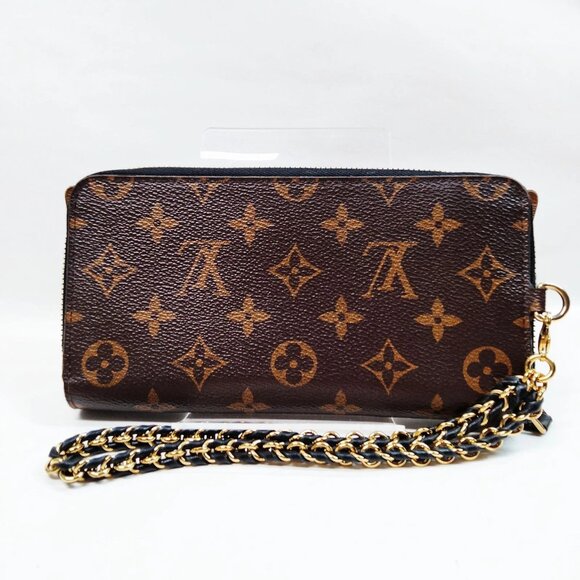 Louis Vuitton Brown Monogram Wallet with Chain mon870-100925 - Picture 2 of 9